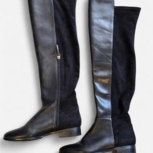 White House Black Market Over the Knee Black Boots